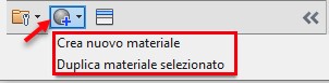 Aggiunta Materiali sugli Oggetti Revit - Crea Nuovo Materiale