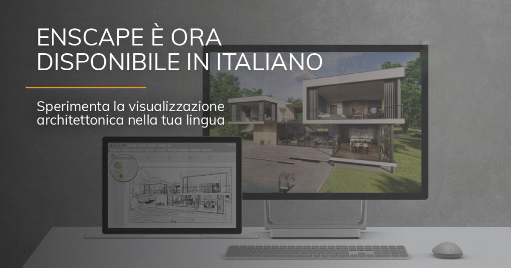 Enscape Rendering in Tempo Reale integrato in Autodesk Revit ora disponibile in italiano