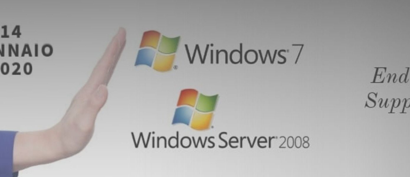 Fine del Supporto Microsoft per Windows 7 e Windows Server 2008