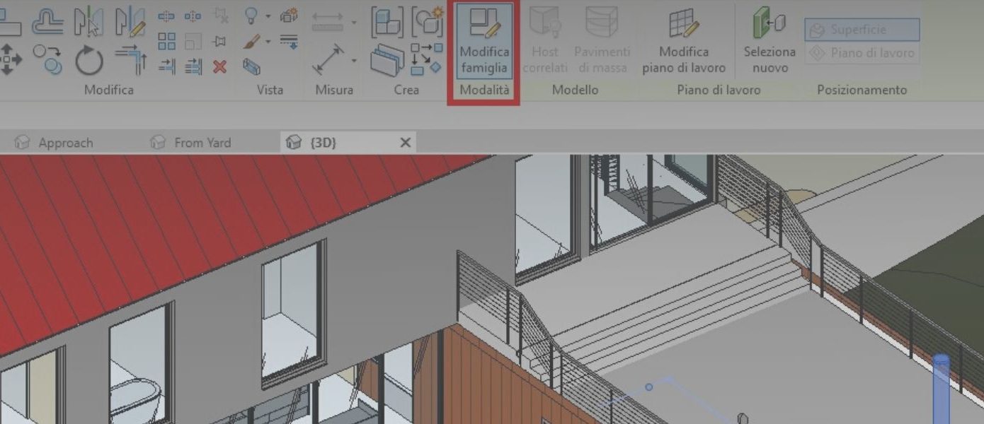 Come salvare una famiglia di Revit fuori dal progetto