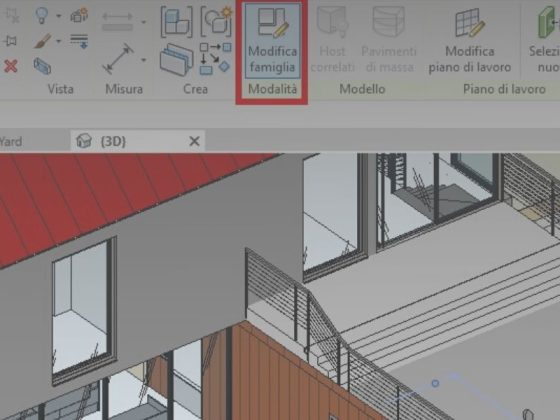 Come salvare una famiglia di Revit fuori dal progetto