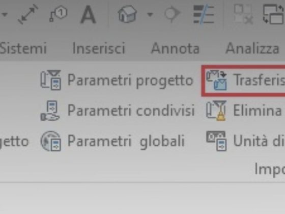 Come copiare gli standard di Revit