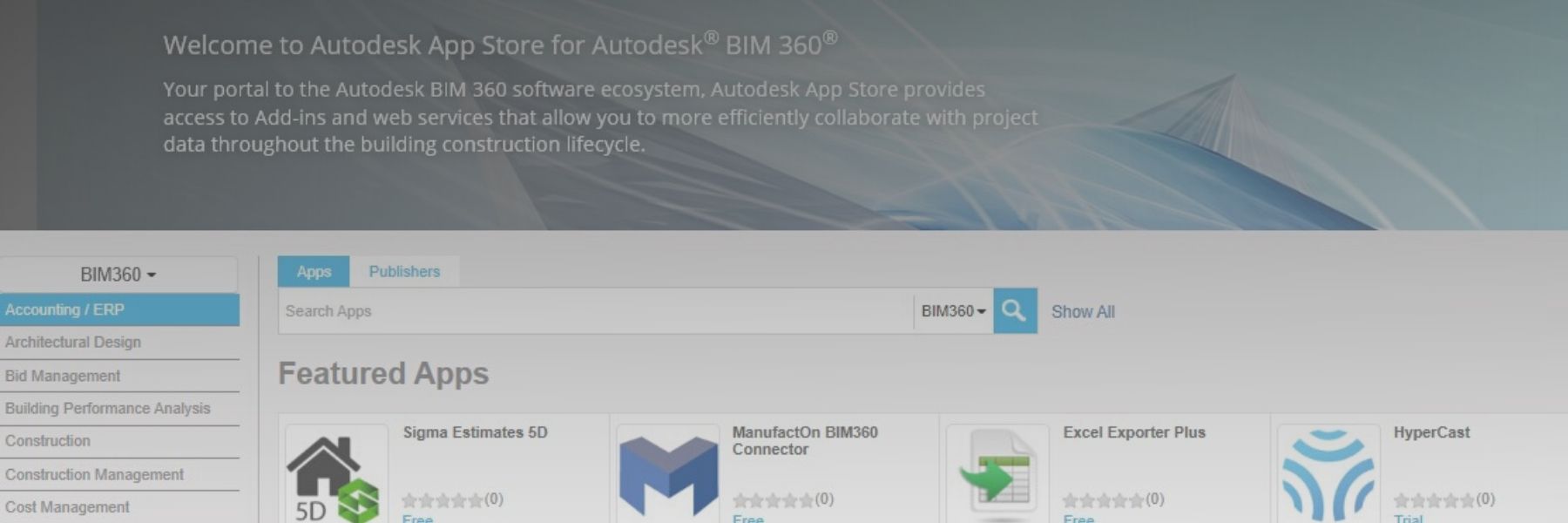 Integrazione App in BIM360 Docs featured