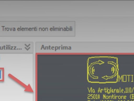 La Finestra Elimina di AutoCAD