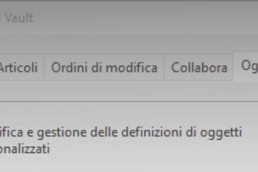 Oggetti Personalizzati di Vault