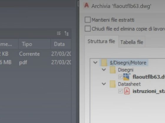Vault e File PDF AutoCAD