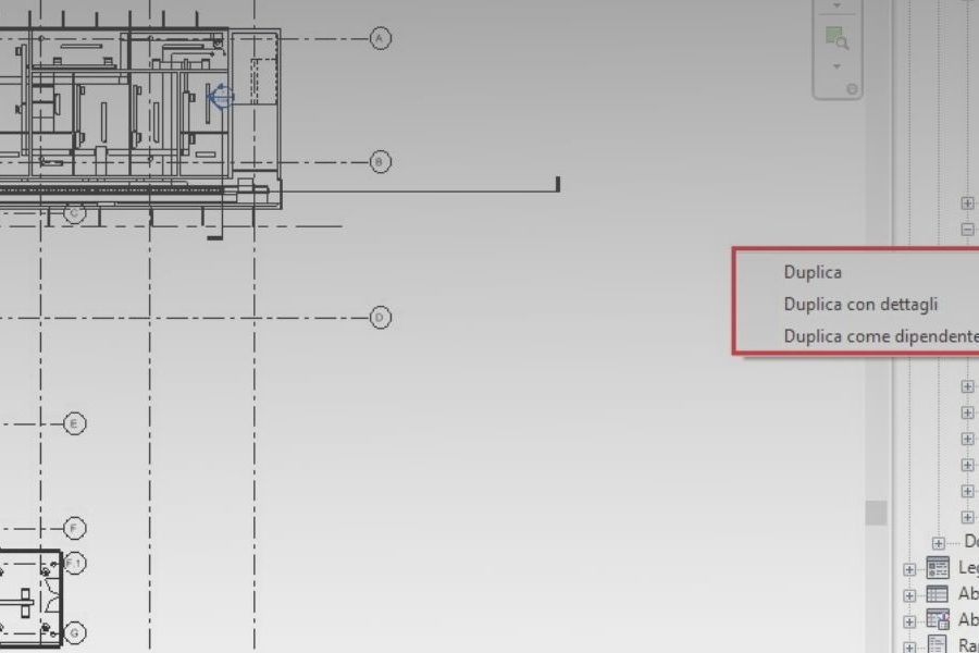 Viste Duplicate di Revit