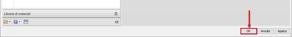 Accettare Modifiche sui Materiali di Revit