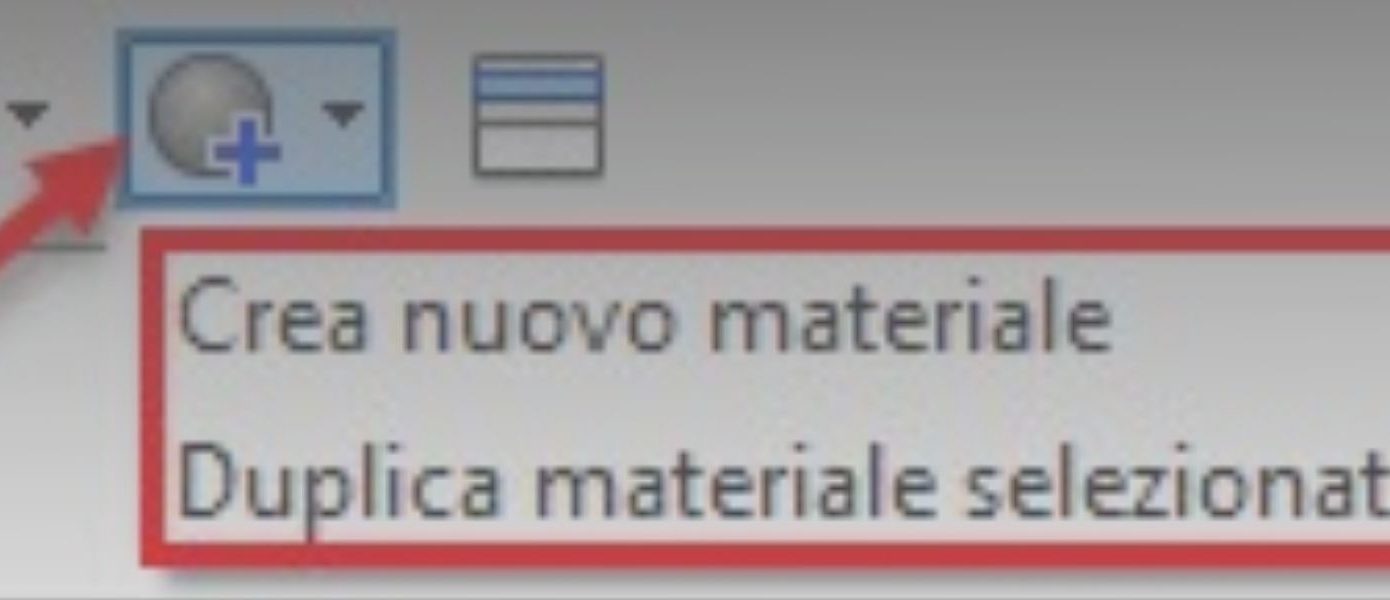 Aggiunta Materiali sugli Oggetti Revit