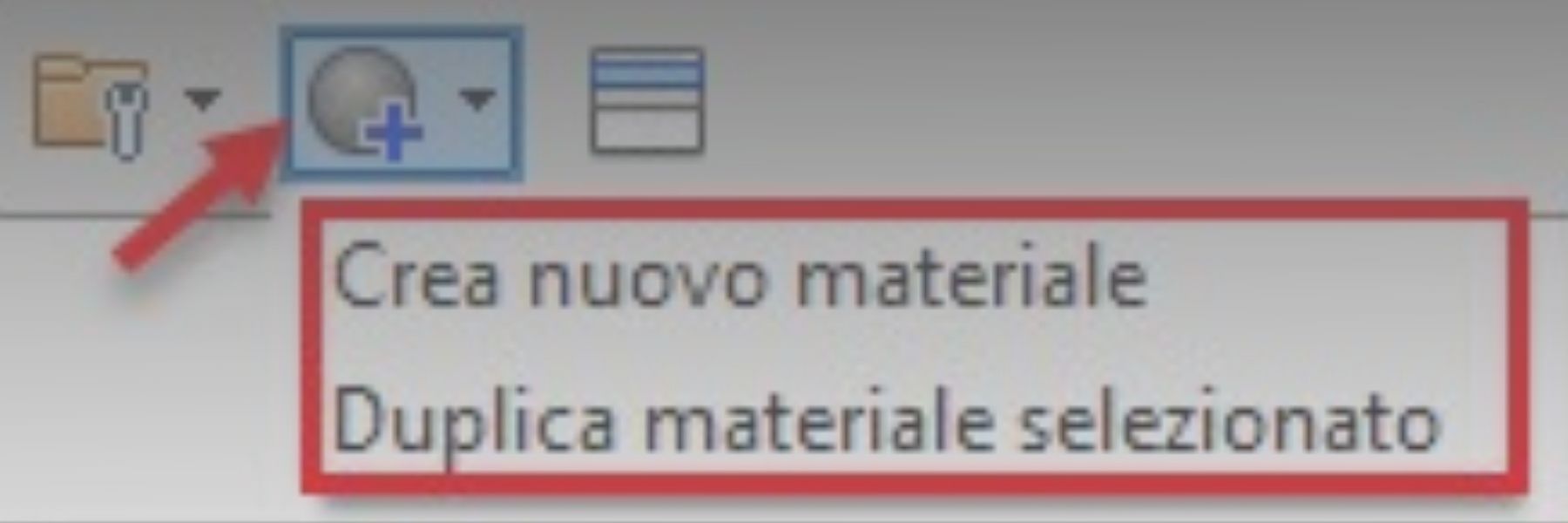 Aggiunta Materiali sugli Oggetti Revit