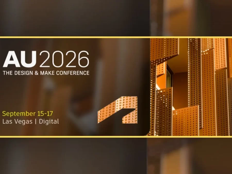 Autodesk University 2026 - The Design & Make Conference, 15-17 settembre